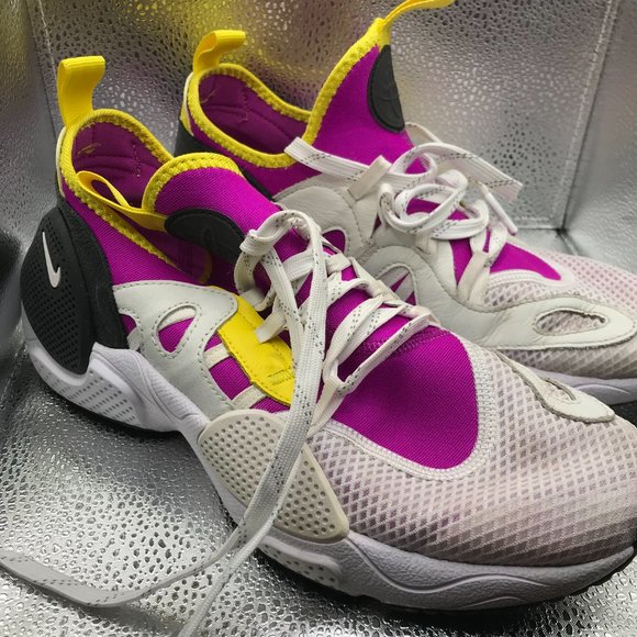 Nike Huarache E.D.G.E. TXT QS Magenta Neon White bq5206-500 - Picture 2 of 7